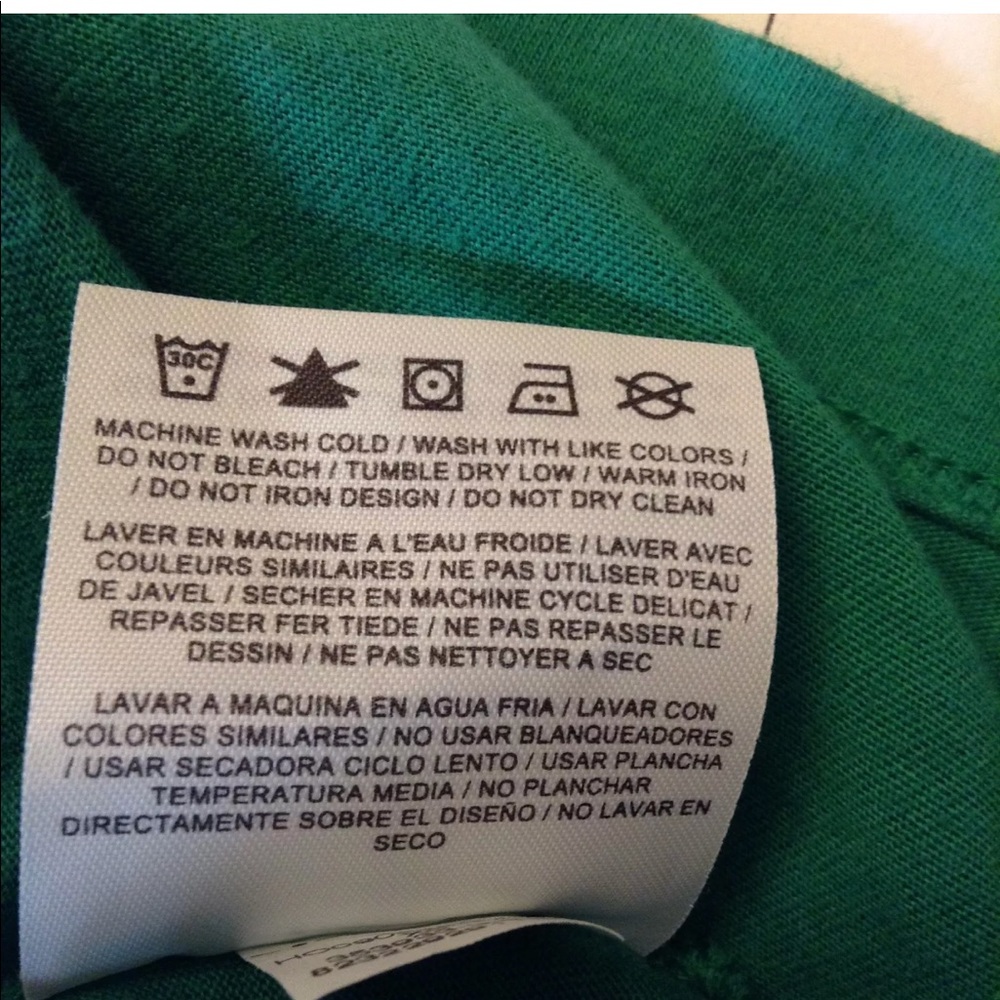 Nike Green Yellow Slim Fit V-Neck T-Shirt XS - Picture 7 of 7